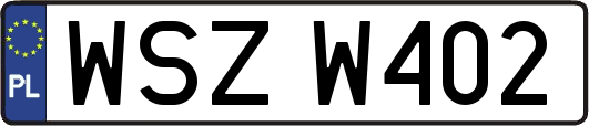WSZW402