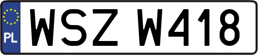 WSZW418