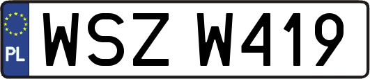 WSZW419