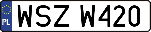 WSZW420