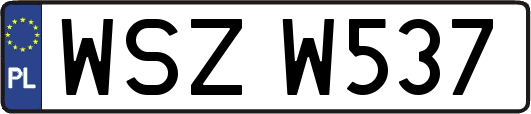 WSZW537