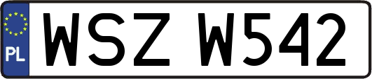 WSZW542