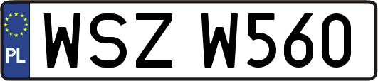 WSZW560