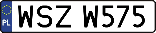 WSZW575