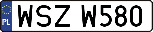 WSZW580