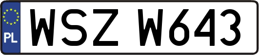 WSZW643