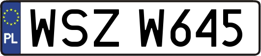 WSZW645