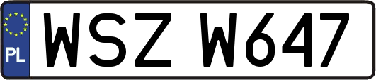 WSZW647