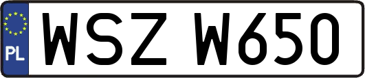WSZW650