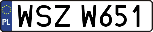 WSZW651