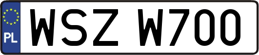 WSZW700