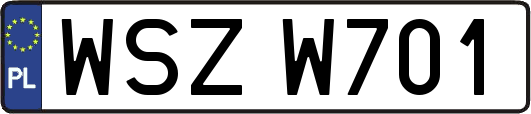 WSZW701