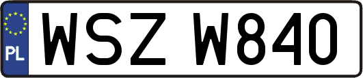 WSZW840