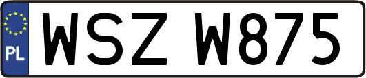 WSZW875