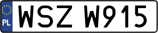 WSZW915