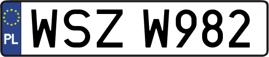 WSZW982