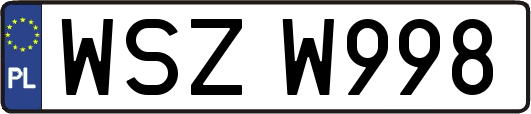 WSZW998