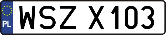 WSZX103