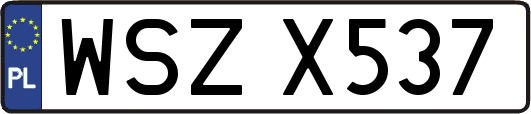 WSZX537