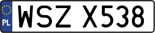 WSZX538