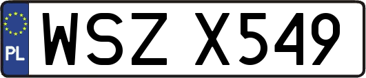 WSZX549