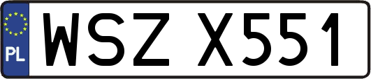 WSZX551