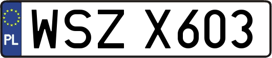 WSZX603