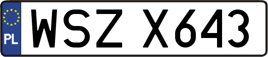 WSZX643