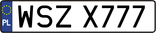 WSZX777