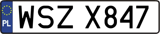 WSZX847
