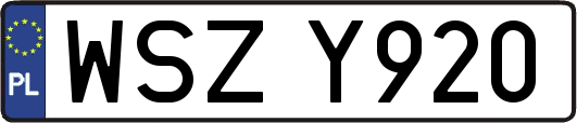 WSZY920