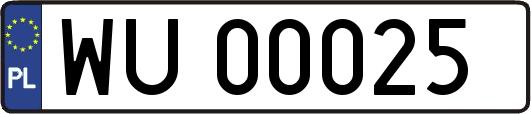 WU00025