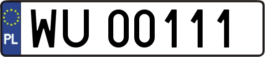 WU00111