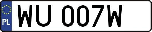 WU007W