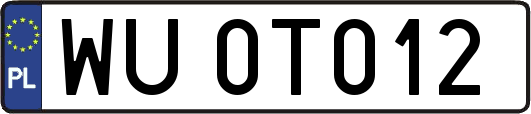 WU0T012