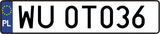 WU0T036