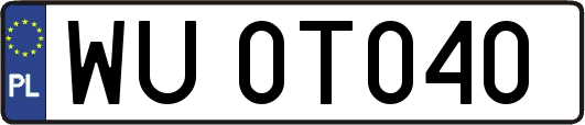 WU0T040
