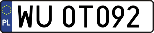 WU0T092