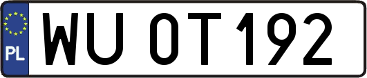 WU0T192