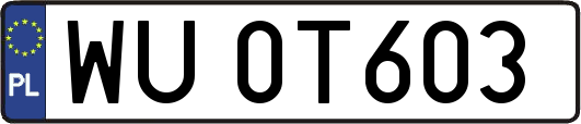 WU0T603