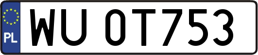 WU0T753