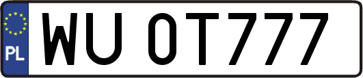 WU0T777