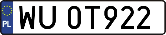 WU0T922