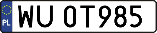 WU0T985