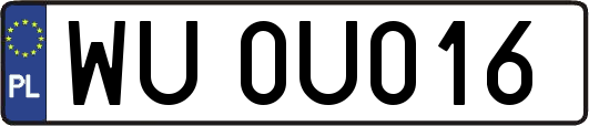 WU0U016