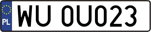 WU0U023