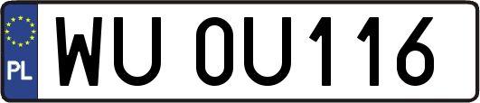 WU0U116