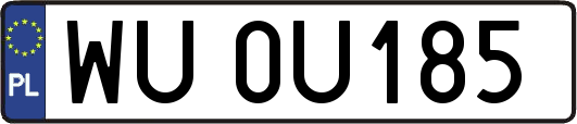 WU0U185