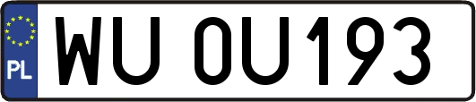 WU0U193