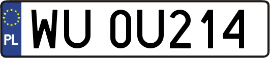 WU0U214